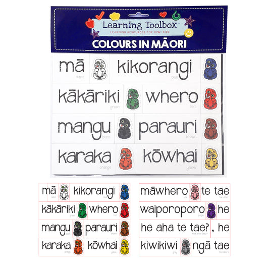 Nga Tae - Magnetic NZ Māori Colours 27pcs