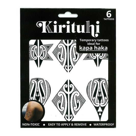 Kirituhi - Māori Temporary Tattoo 6pc