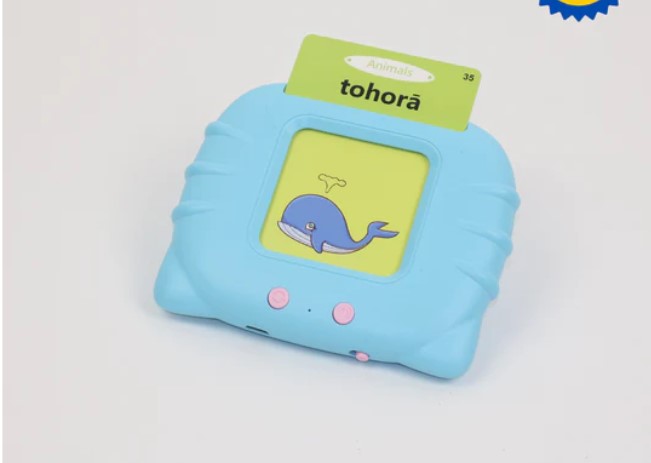 Te reo māori flash card reader